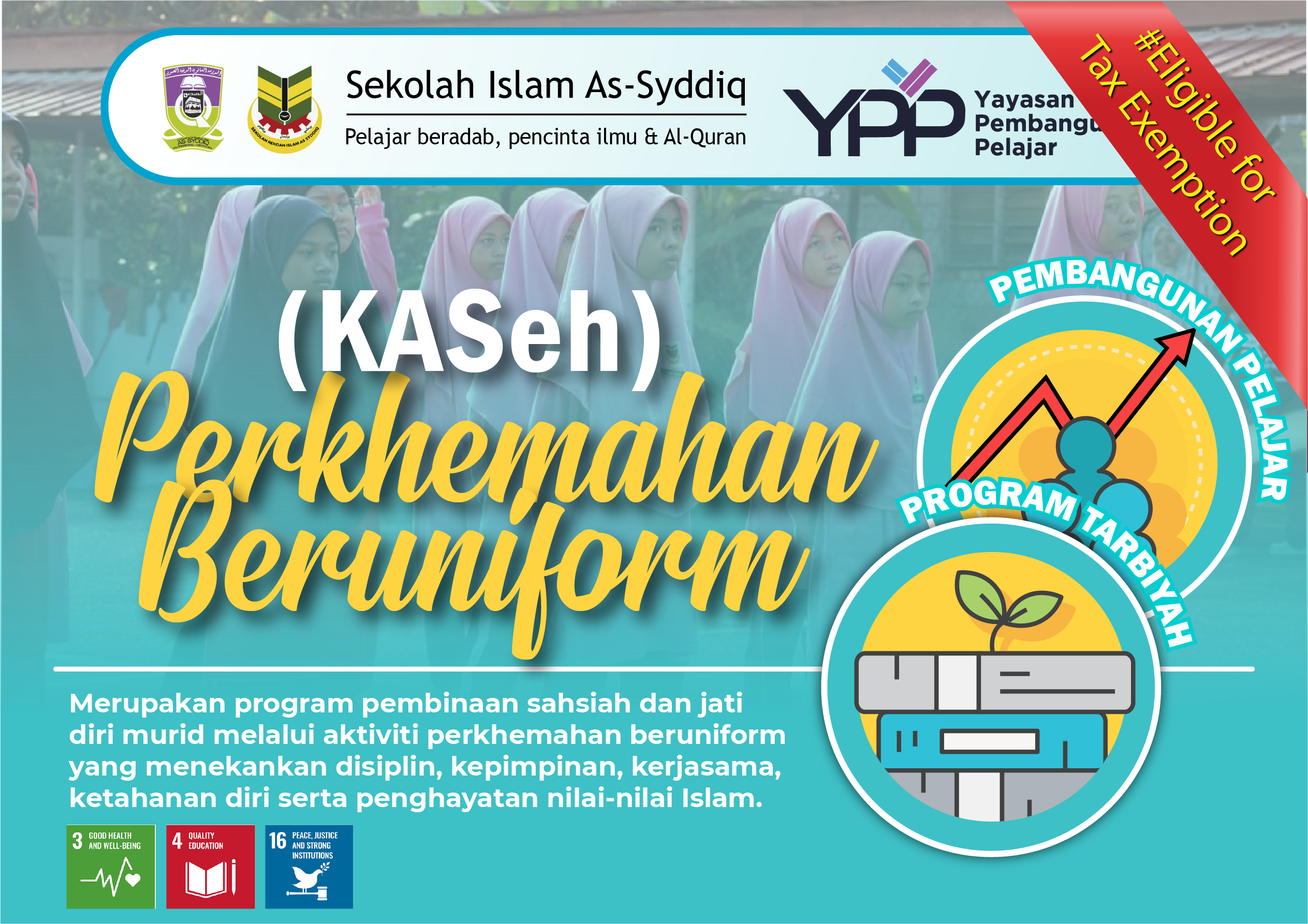 Program (KASeh) Kem Anak Soleh: Perkhemahan Beruniform