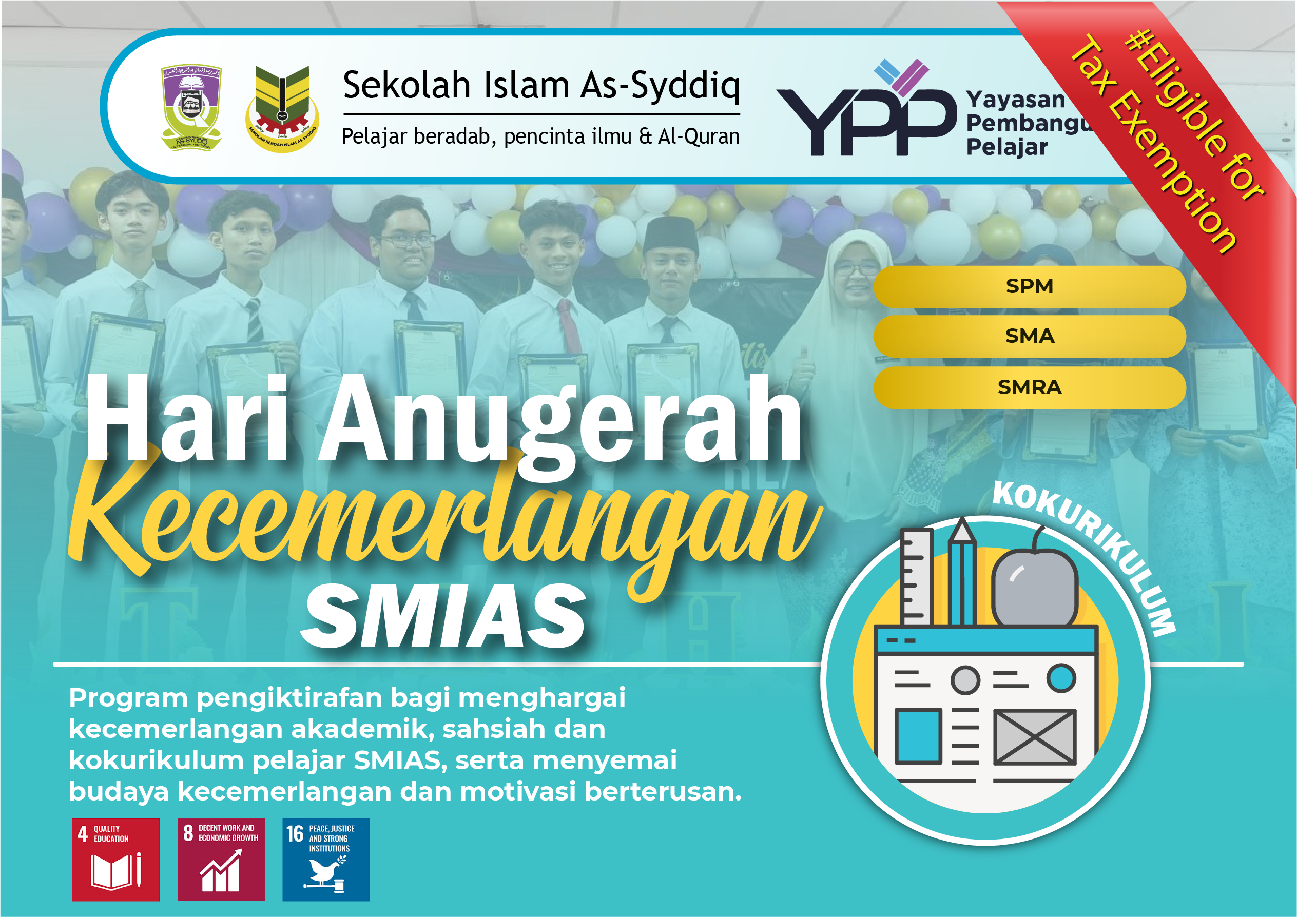 Hari Anugerah Kecemerlangan SMIAS 2026